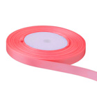 Dark Pink Satin Ribbon - 0.6 cm x 22 m