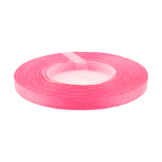 Decoration Materials - Electric Pink Satin Ribbon - 0.6 cm x 22 m
