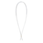 White Paper-Covered Florist Wire – 0.5 mm, 80 cm, 30 Pieces