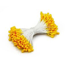 Decoration Materials - Flower Stamen - Dark Yellow Rearl