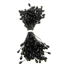 Flower Stamen - Black Rearl