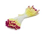 Flower Stamen - Yellow/Bordeaux Matt