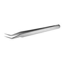 Curved tweezers