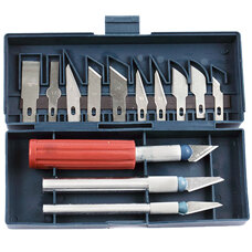 Tools and Boxes - Modelling Tools Set - Knives and Razers