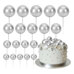 Cake Toppers – Decorative SilverFoam Balls, 20 pcs