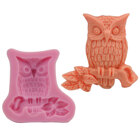 Silicone mold - Owl on Twig