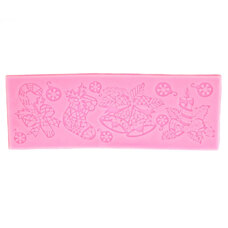Silicone mold - Christmas Lace Motives