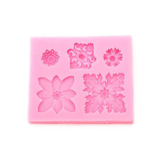 Modeling Molds - Silicone mold - Flowers Multi