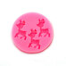Silicone Mold - Deers 3 cav.
