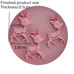 Silicone Mold - Deers 3 cav.