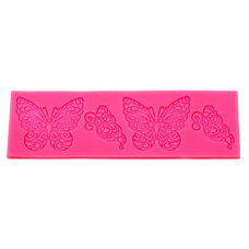 Silicone Mold - Butterflies Lace