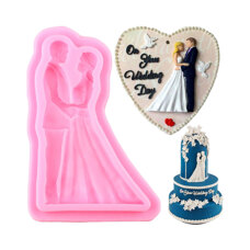 Modeling Molds - Silicone mold - Wedding Couple #02