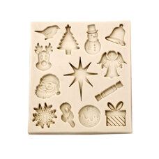 Silicone Mold - Christmas Theme