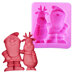 Silicone Mold - Santa and Deer
