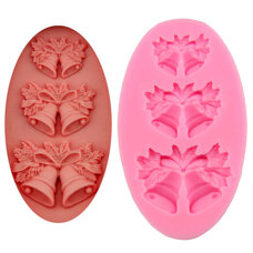 Modeling Molds - Silicone Mold - Bells 3 cav.