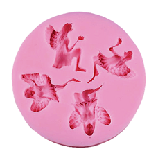 Silicone mold - Flying Fairies