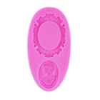 Silicone mold - Frame Cameo