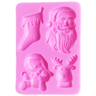 Silicone mold - Christmas Heroes