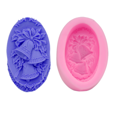 Modeling Molds - Silicone mold - Christmas Bells