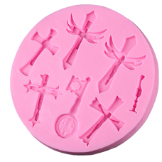 Silicone mold - Crosses