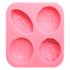 Silicone mold - Sports Balls