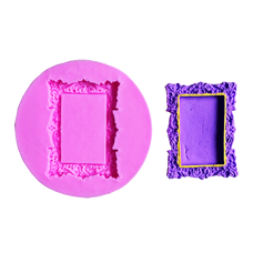 Silicone mold - Decorative Frame