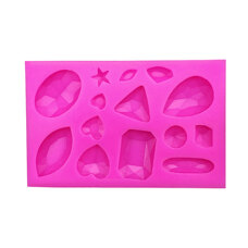 Modeling Molds - Silicone mold - Diamonds #2