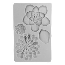 Silicone mold - Leaf and Flowers