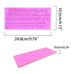 Silicone Mold - Calligraphic Letters