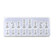 Modeling Molds - Silicone Mold - Chess Pieces