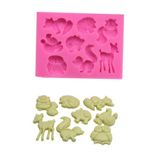 Silicone Mold - Forest Animals