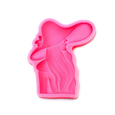 Modeling Molds - Silicone Mold - Woman with Hat