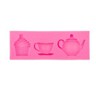 Silicone Mold - Kettle, Cup, Muffin