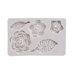 Silicone Mold - Knitted Flowers and Leaves