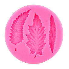 Modeling Molds - Silicone Mold - Long Leaves 3 Forms