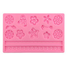 Silicone mold - Ornaments and Blossoms
