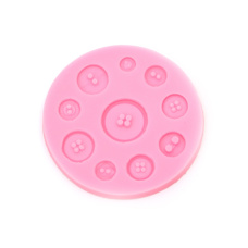 Silicone mold - Buttons No. 3
