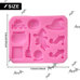 Silicone Mold - Halloween Witch & Magic Symbols