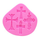 Silicone Mold - Pearl Cross 4 cav.