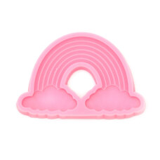Modeling Molds - Silicone Mold - Rainbow with Clouds
