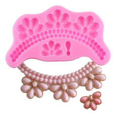 Silicone Mold - Necklace with Beads