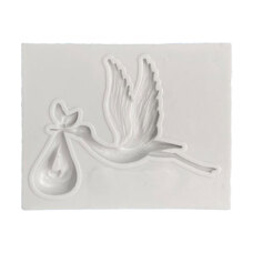 Modeling Molds - Silicone Mold - Baby Stork