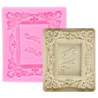 Silicone Mold - Vintage Frame With Elements
