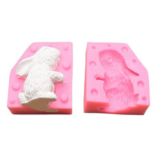 Silicone Mold - 3D Rabbit