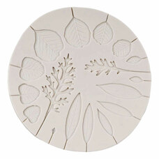 Silicone Mold - Leaves with Holder