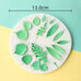 Silicone Mold - Leaves with Holder