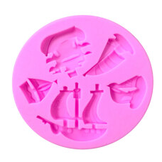 Silicone mold - Pirate Ships