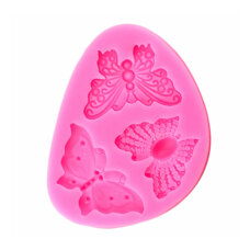 Silicone Mold - Butterflies 3 Forms