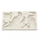 Silicone Mold - Flamingo, Parrots, Hummingbirds