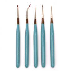 Tools and Boxes - Craft Brush Set Mini - 5 pcs
